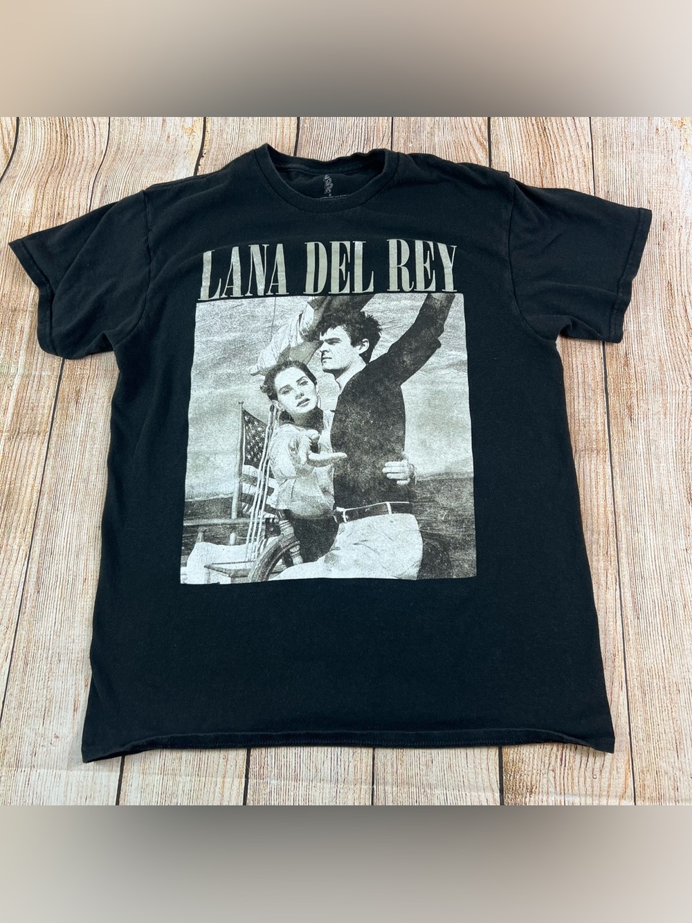 Lana Del Rey Black Graphic T Shirt Size Medium